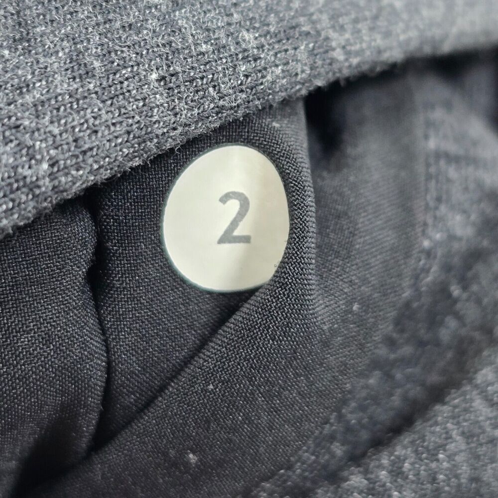 Lululemon Athletica Women's Gray Full Zip Hoodie Jacket Size 2 - Picture 5 of 10